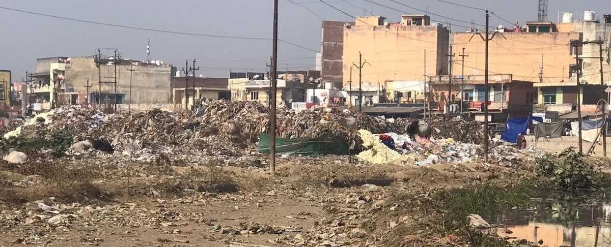 साइट-पांच में बने डंपिंग ग्राउंड का आईईए ने किया विरोध